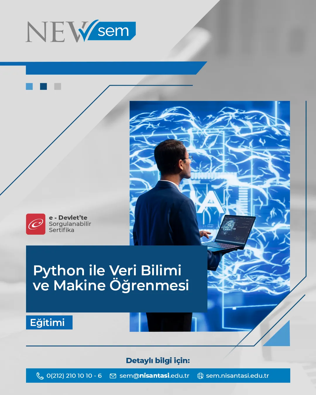 Python İle Veri Bilimi Ve Makine Öğrenmesi Sertifika Programı