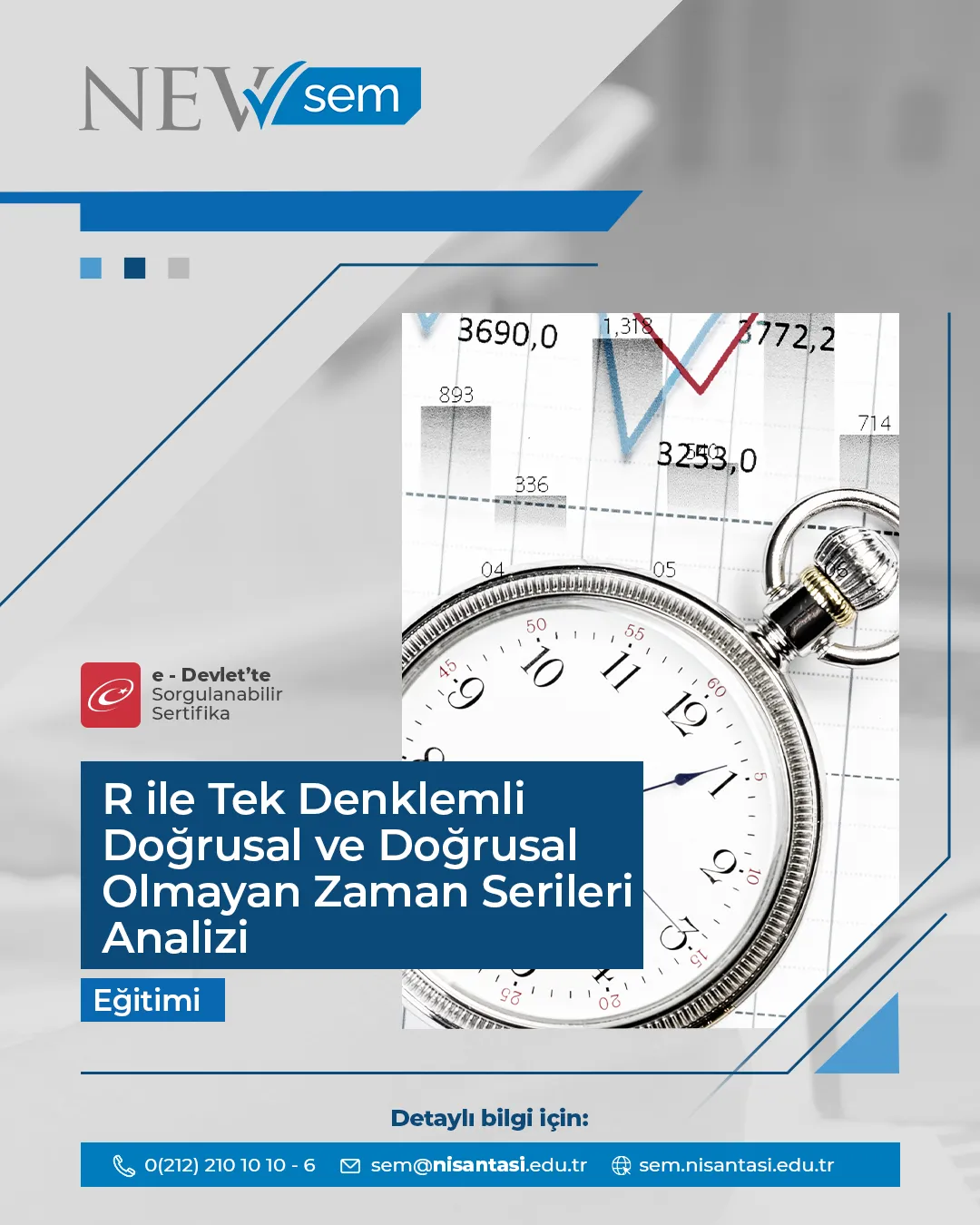 R İle Tek Denklemli Doğrusal Ve Doğrusal Olmayan Zaman Serileri Analizi