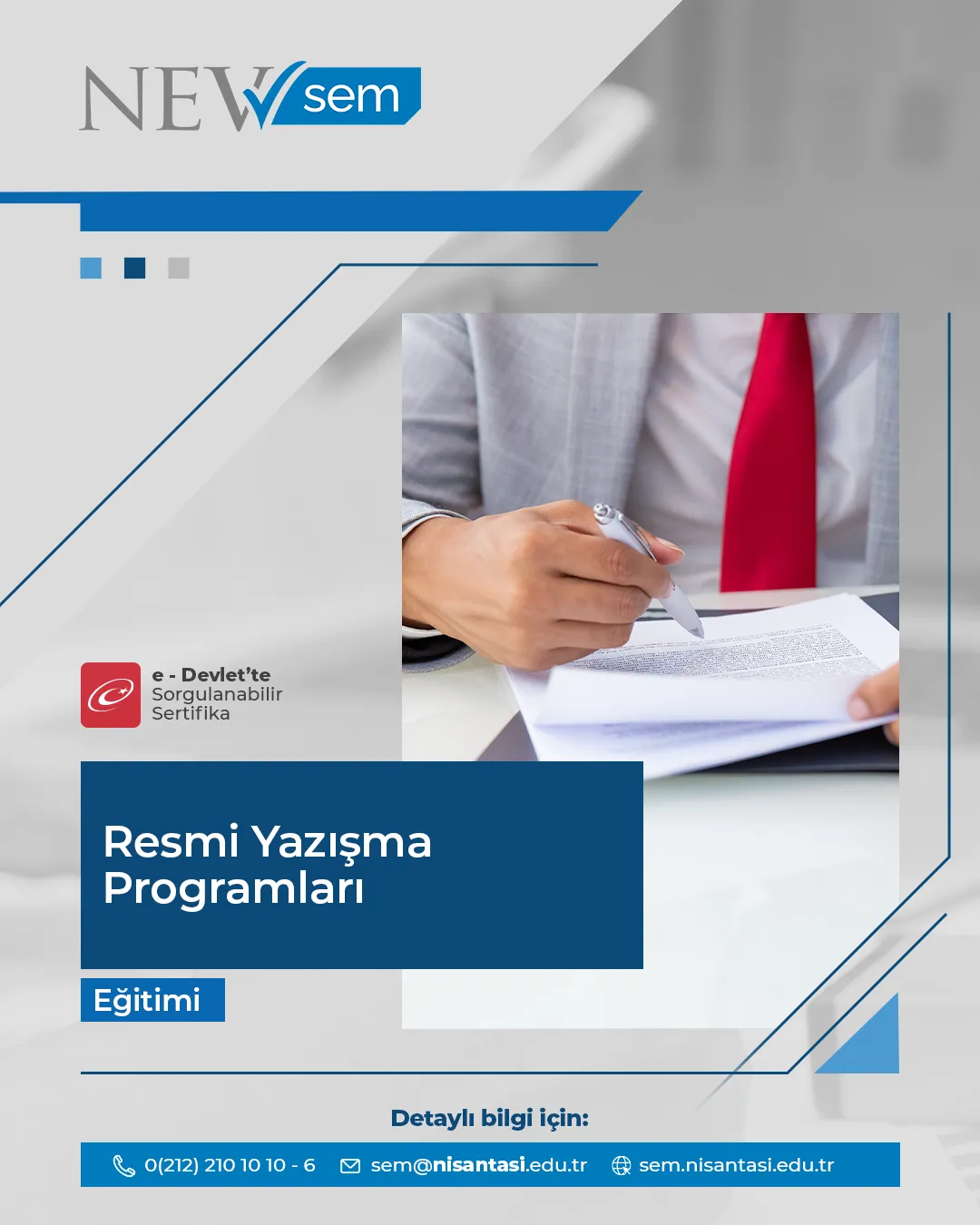 Resmi Yazışma Programları Sertifika Programı