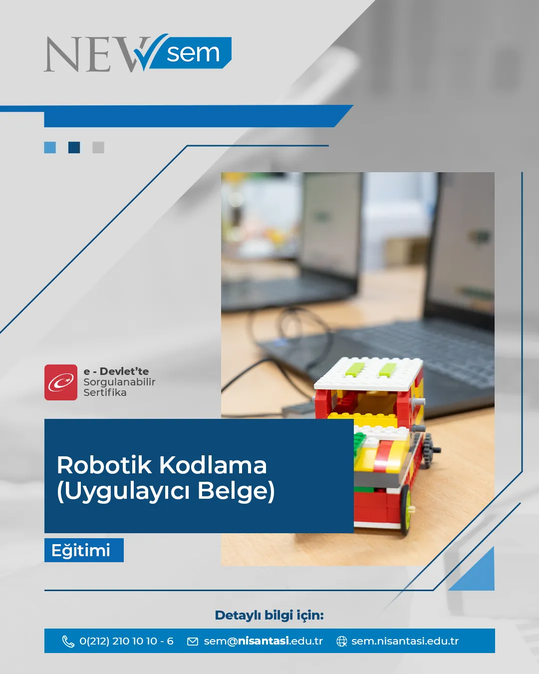 Robotik Kodlama Sertifika Programı (Uygulayıcı Belge)