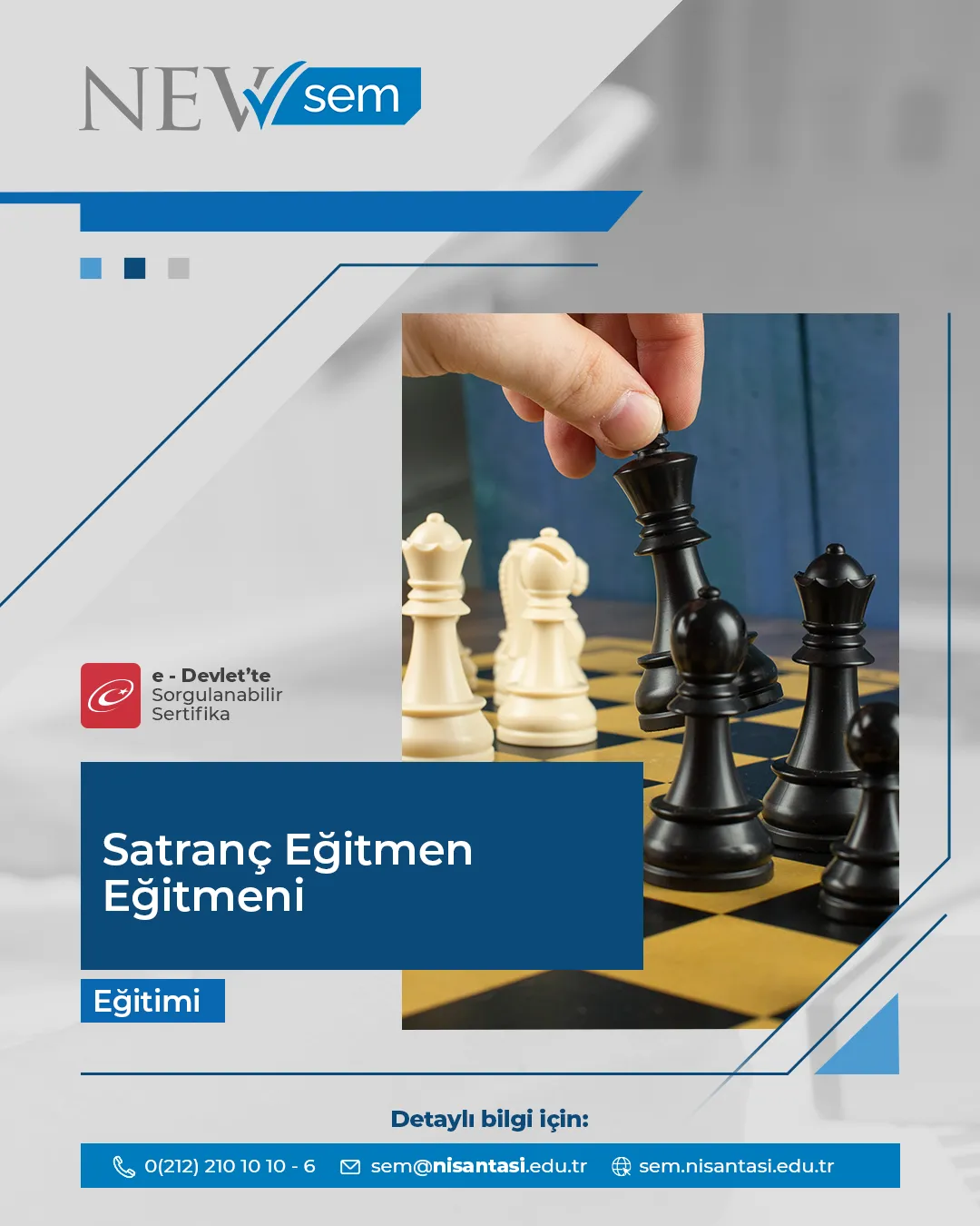 Satranç Eğitmen Eğitmeni Sertifika Programı