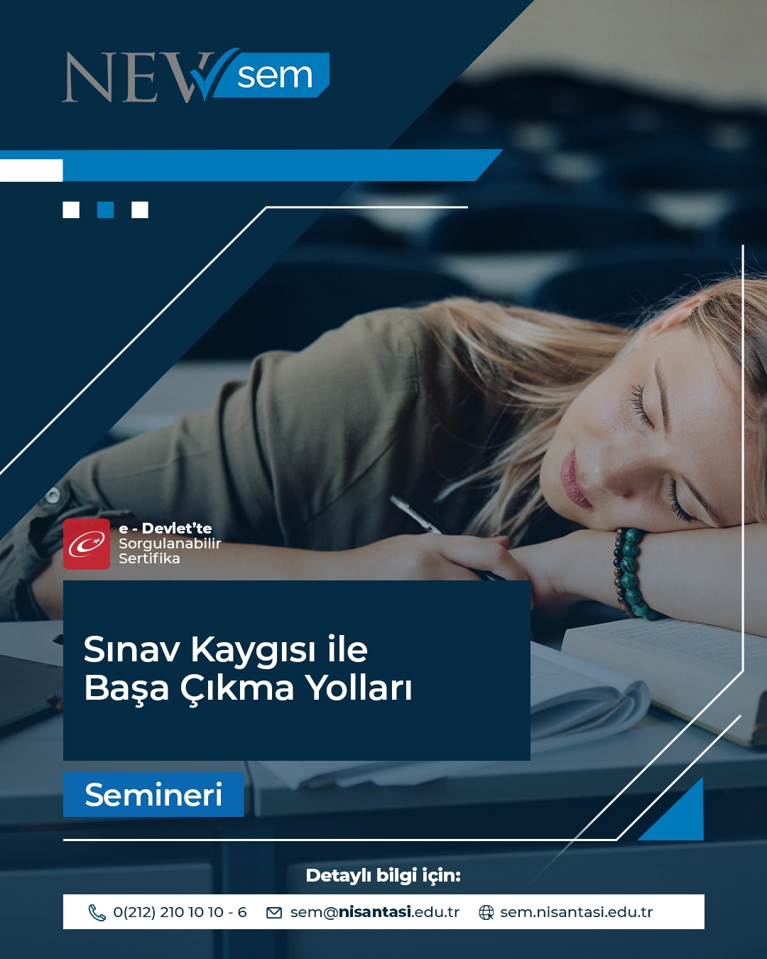 Sınav Kaygısı İle Başa Çıkma Yolları Semineri