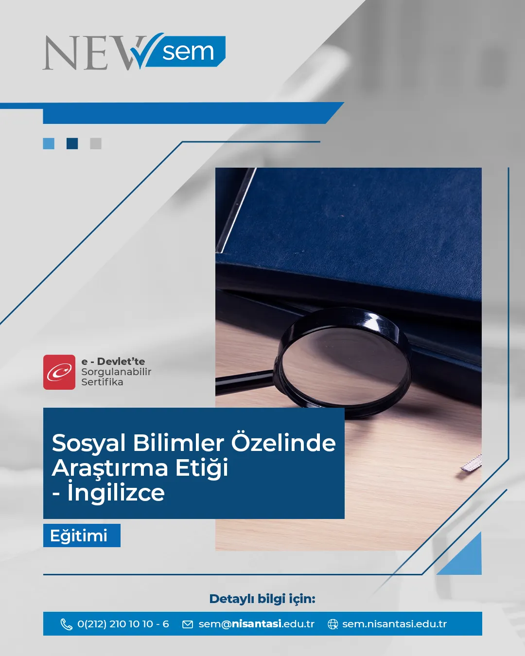 Sosyal Bilimlerde Araştırma Etiği Sertifika Programı - İngilizce