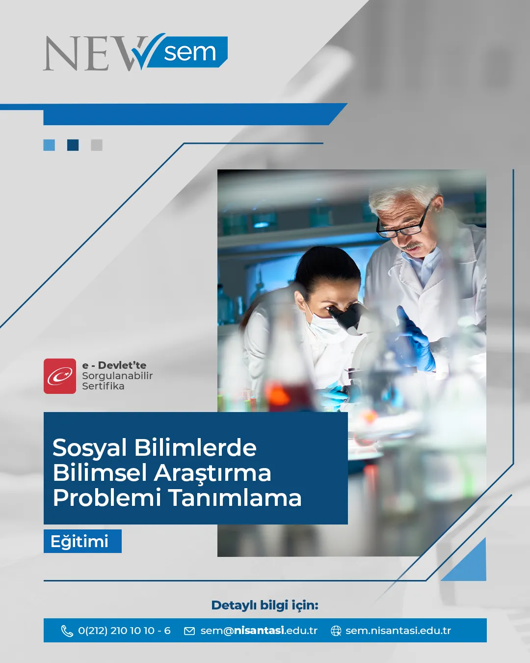 Sosyal Bilimlerde Bilimsel Araştırma Problemi Tanımlama Sertifika Programı