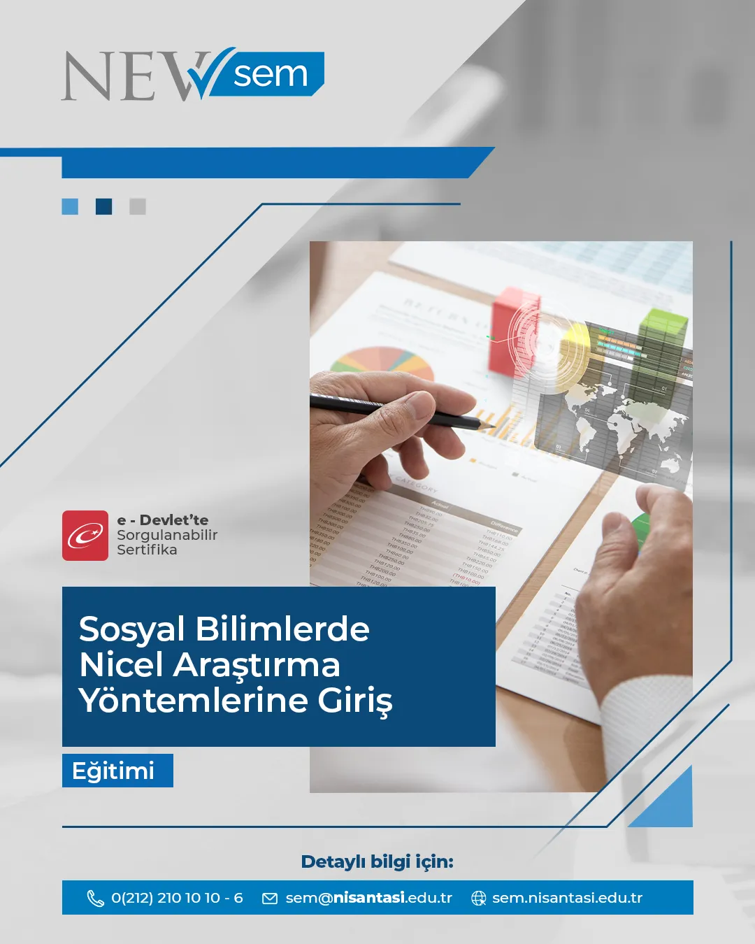 Sosyal Bilimlerde Nicel Araştırma Yöntemlerine Giriş Sertifika Programı