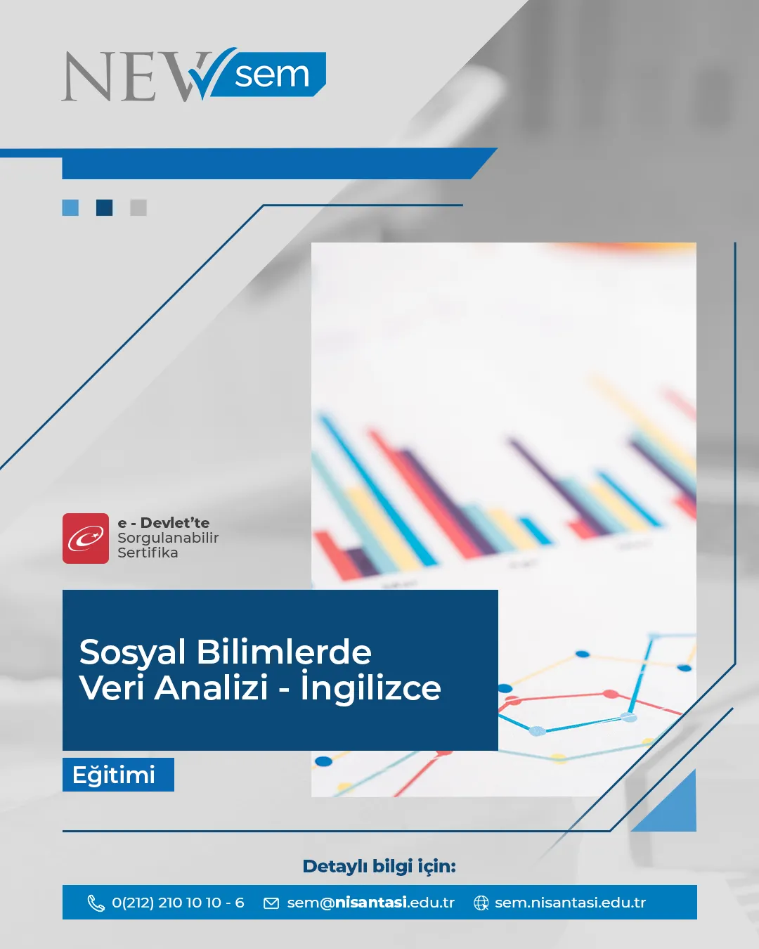 Sosyal Bilimlerde Veri Analizi Sertifika Programı - İngilizce