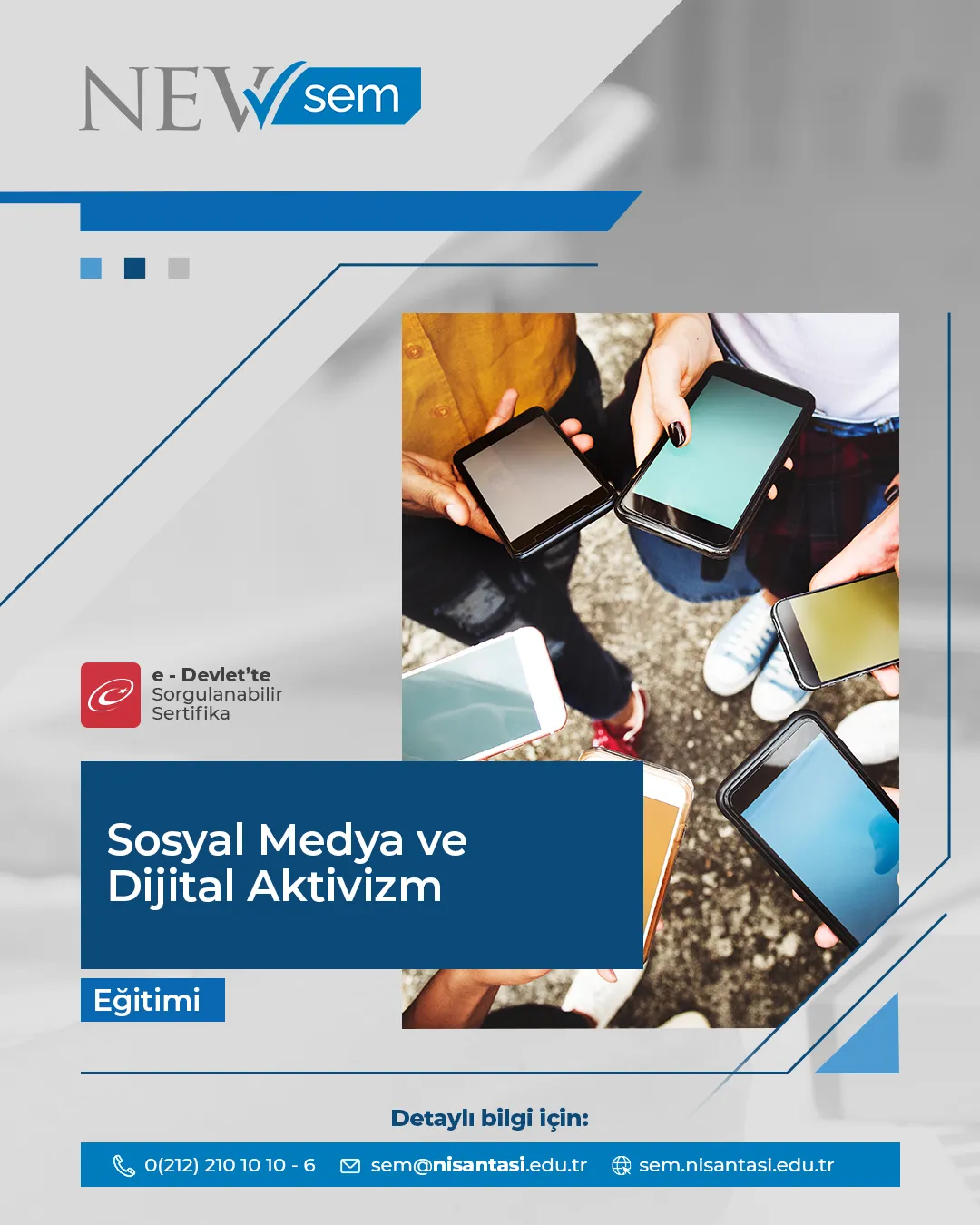 Sosyal Medya Ve Dijital Aktivizm Sertifika Programı