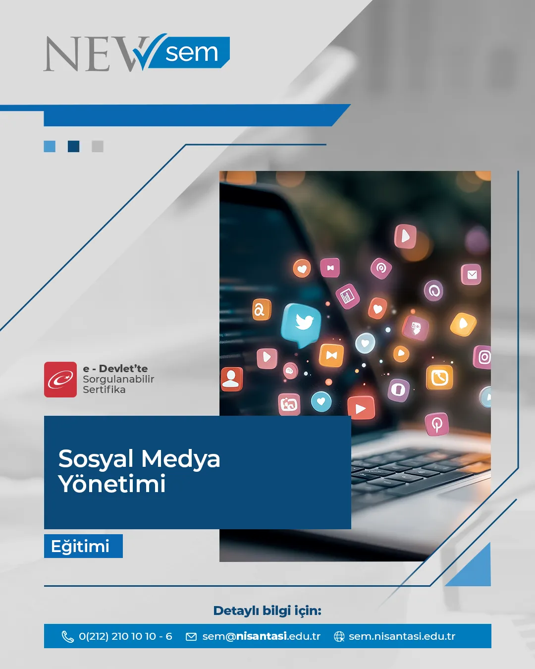 Sosyal Medya Yönetimi Sertifika Programı