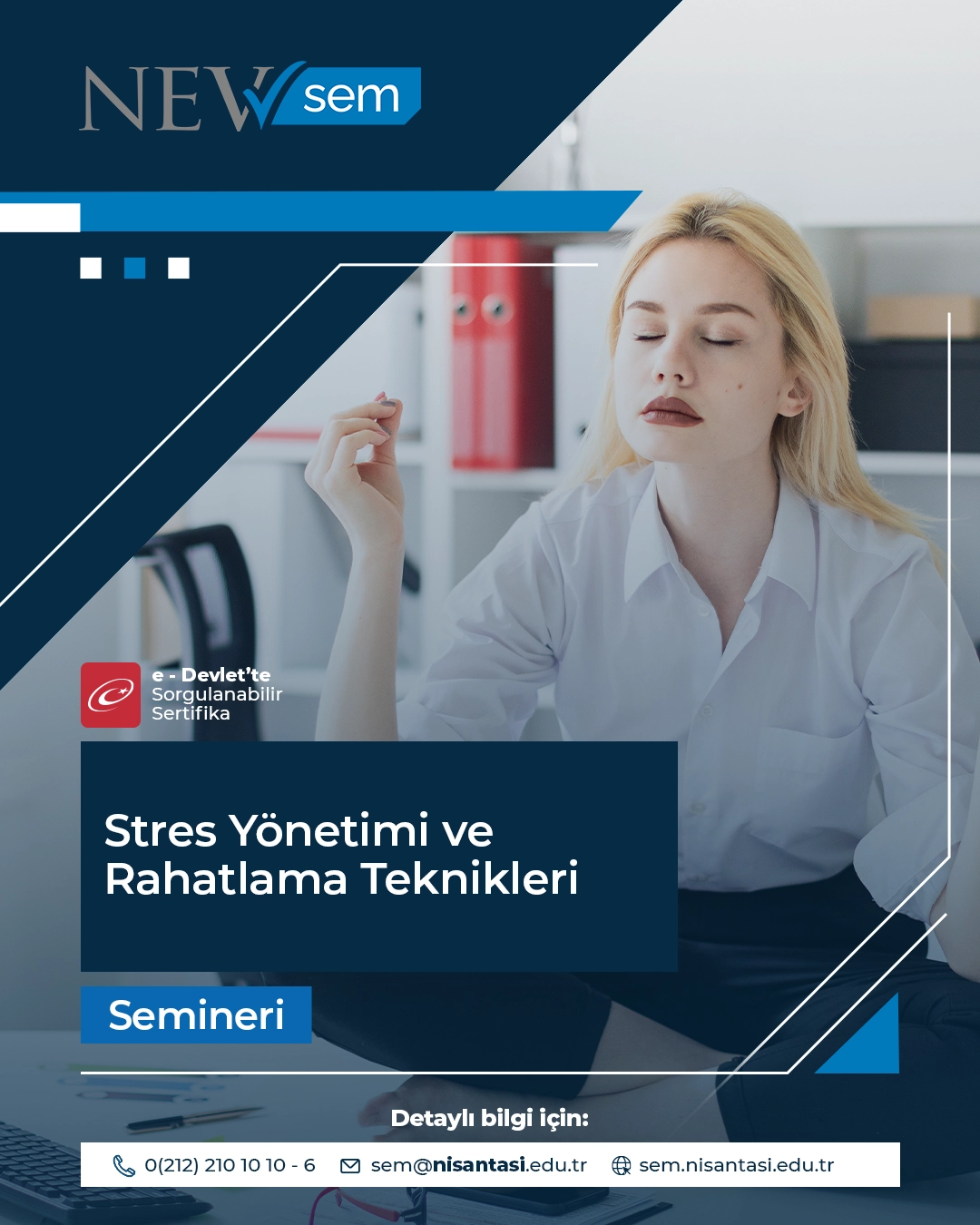 Stres Yönetimi Ve Rahatlama Teknikleri Semineri