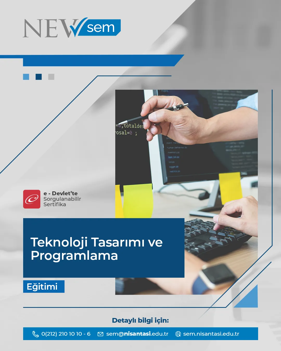 Teknoloji Tasarımı Ve Programlama Sertifika Programı