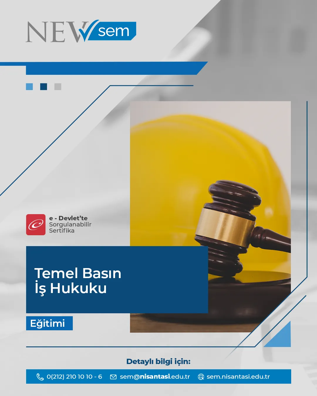 Temel Basın İş Hukuku Sertifika Programı