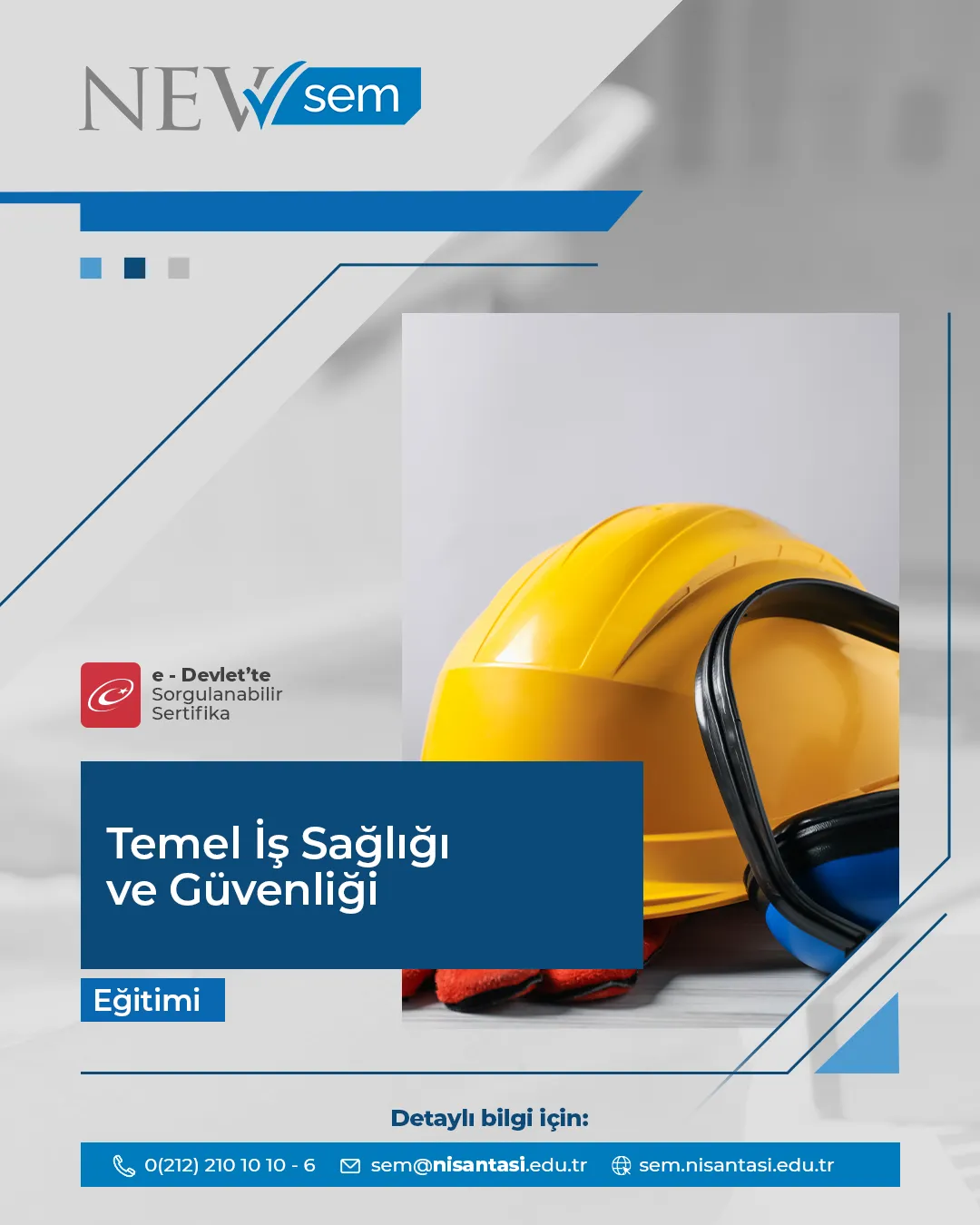 Temel İş Sağlığı Ve Güvenliği Sertifika Programı