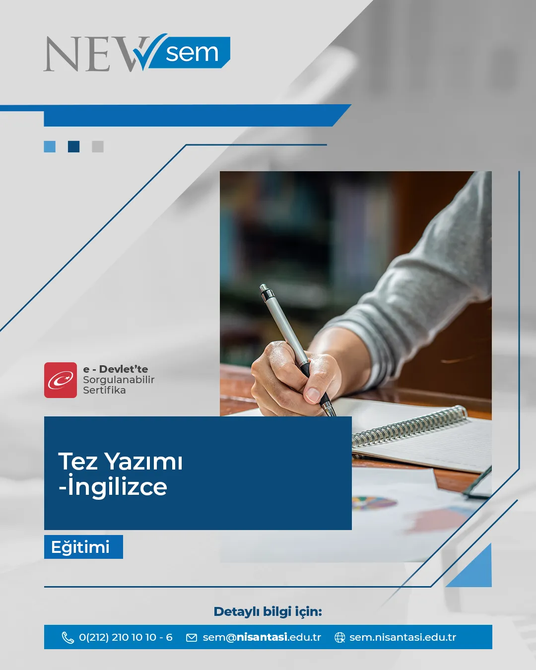 Tez Yazımı Sertifika Programı - İngilizce