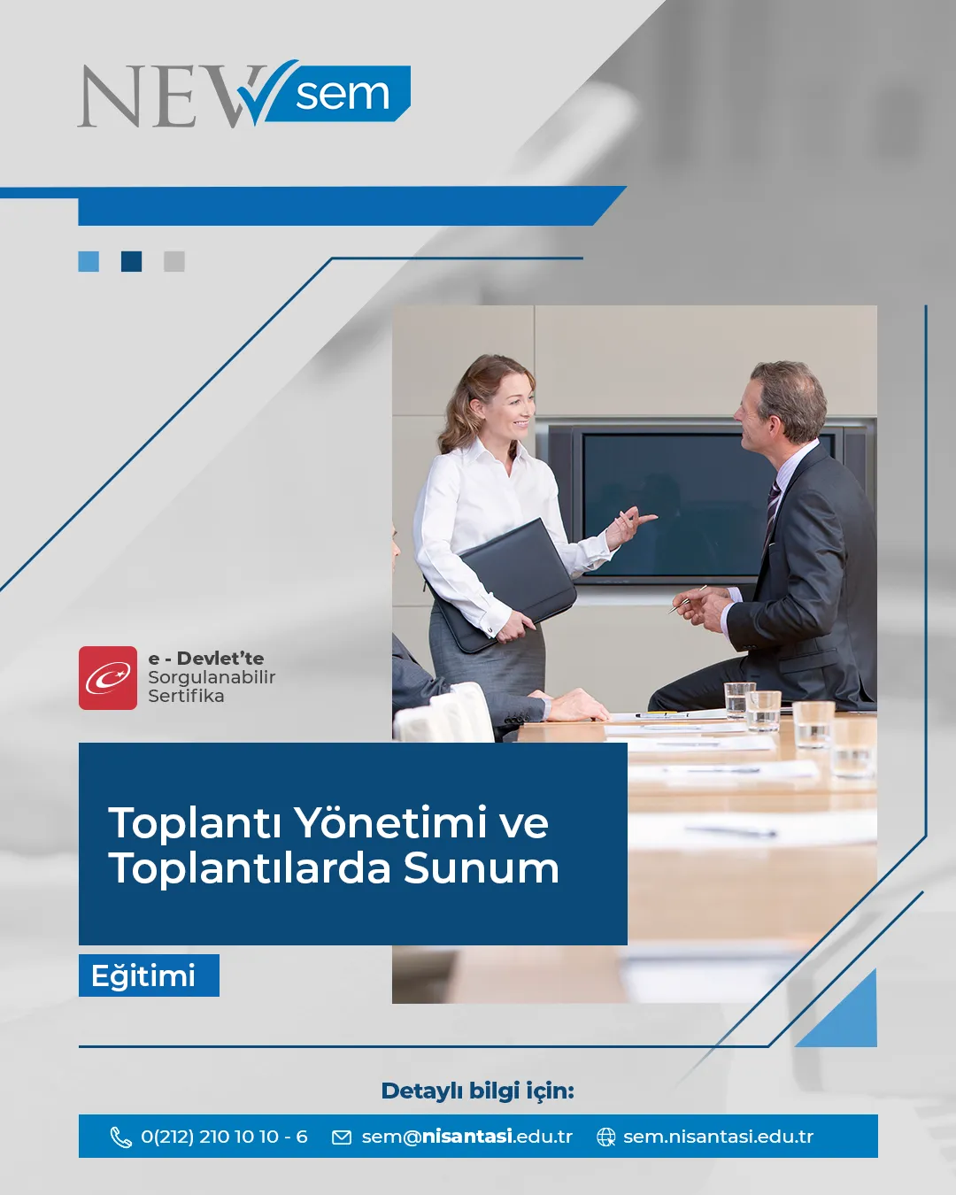 Toplantı Yönetimi Ve Toplantılarda Sunum Sertifika Programı