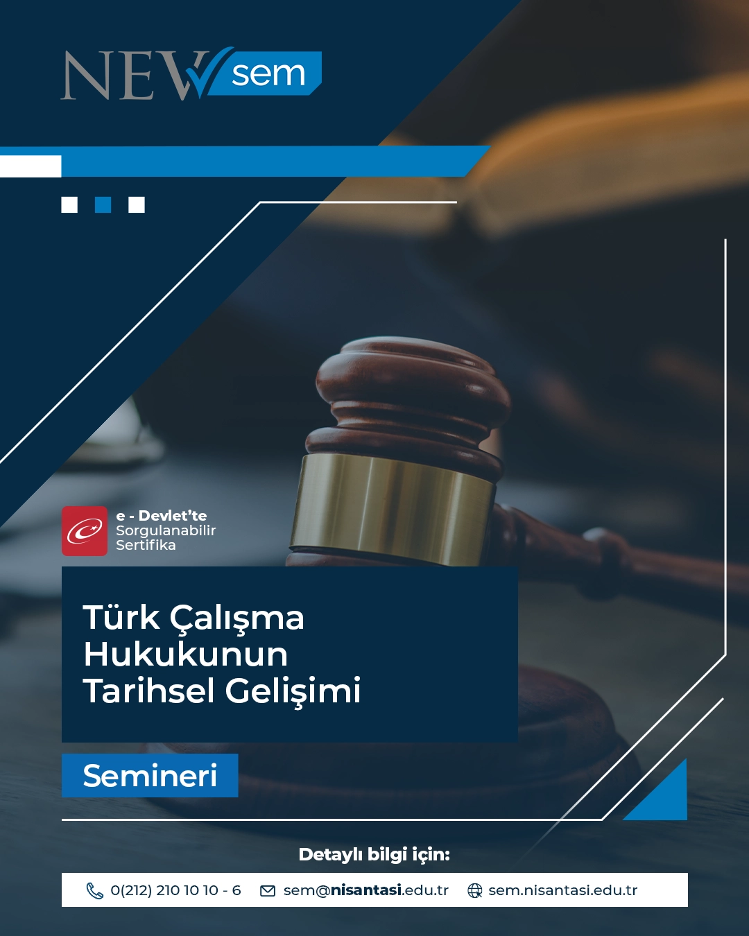 Türk Çalışma Hukukunun Tarihsel Gelişimi Semineri