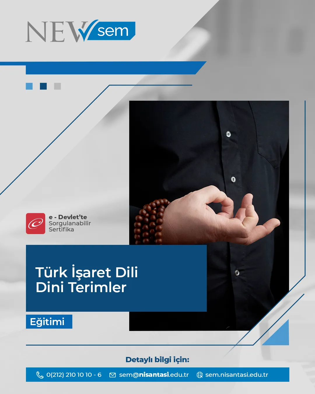 Türk İşaret Dili Dini Terimler Sertifika Programı
