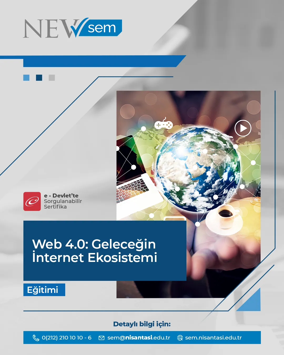 Web 4.0: Geleceğin İnternet Ekosistemi Sertifika Programı