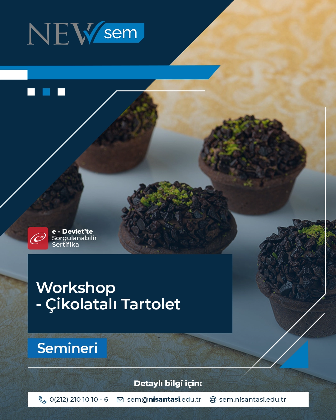Workshop - Çikolatalı Tartolet Semineri