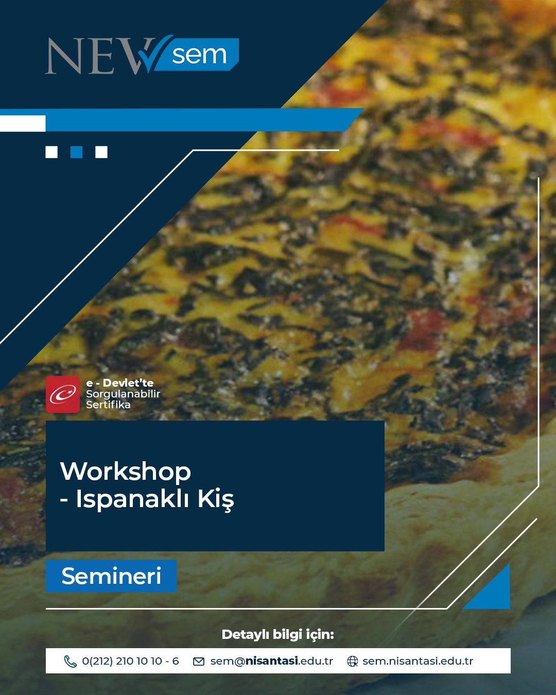 Workshop - Ispanaklı Kiş Semineri