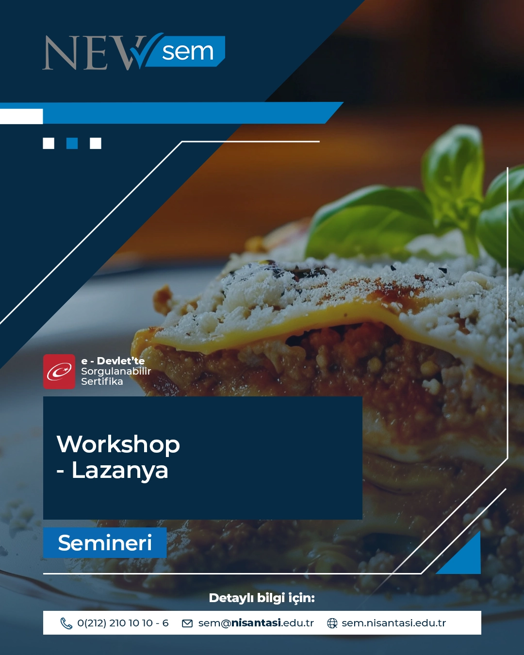 Workshop - Lazanya Semineri