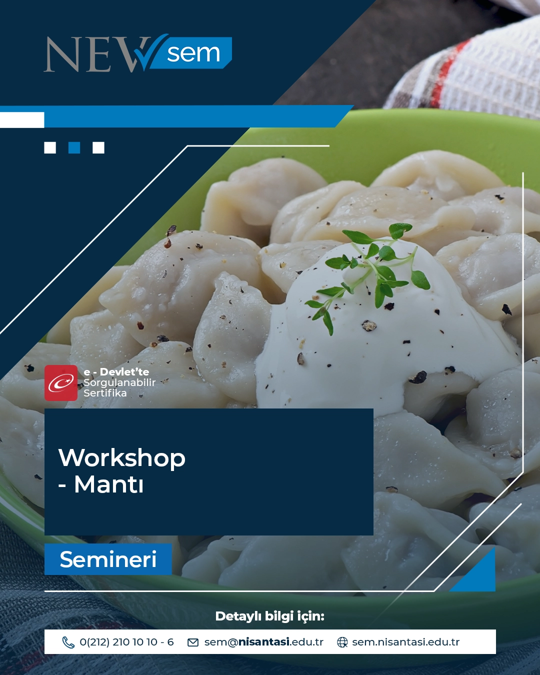 Workshop - Mantı Semineri