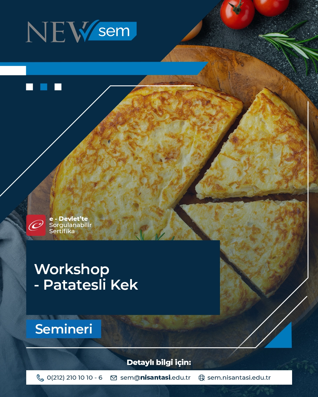 Workshop - Patatesli Kek Semineri