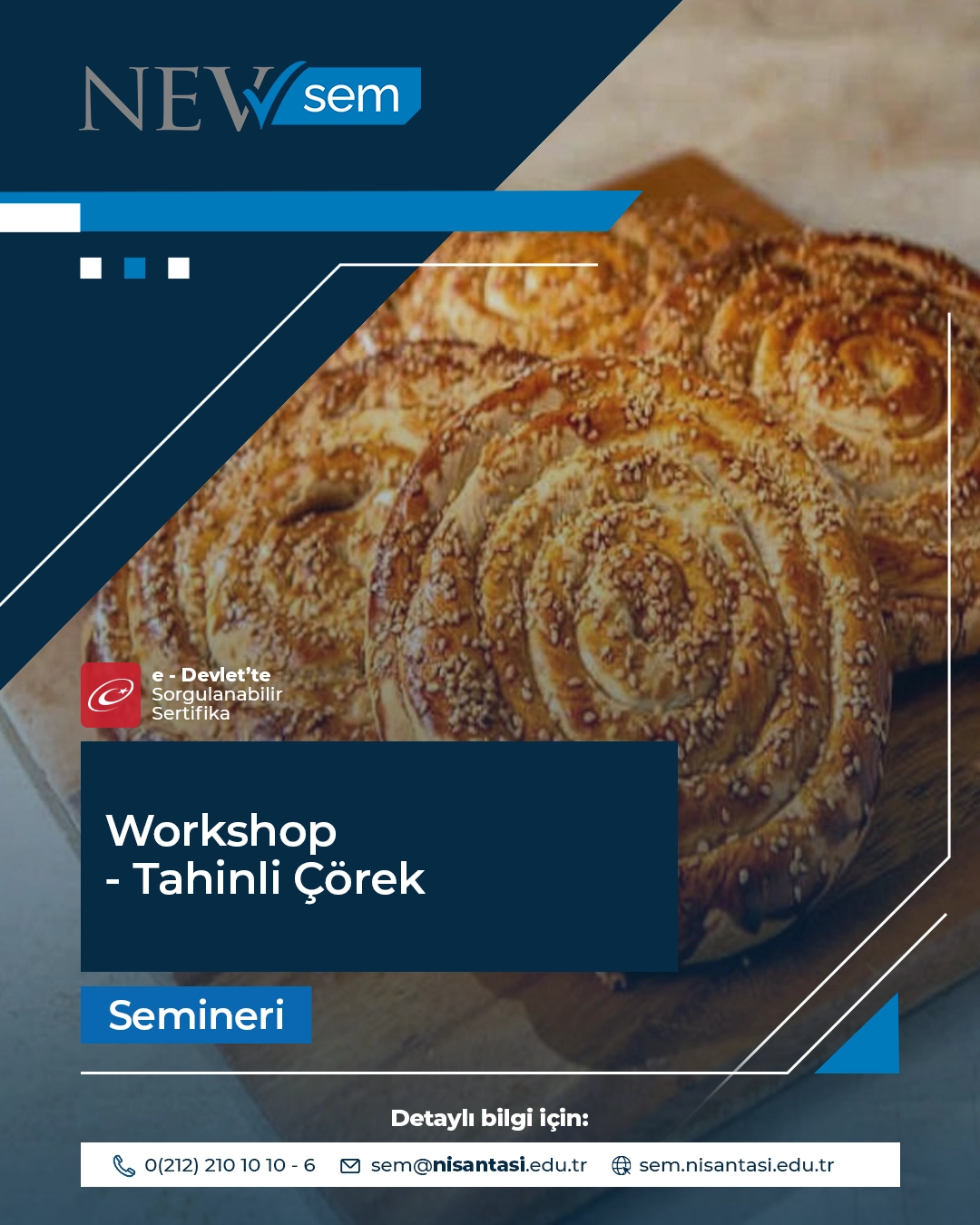 Workshop - Tahinli Çörek Semineri