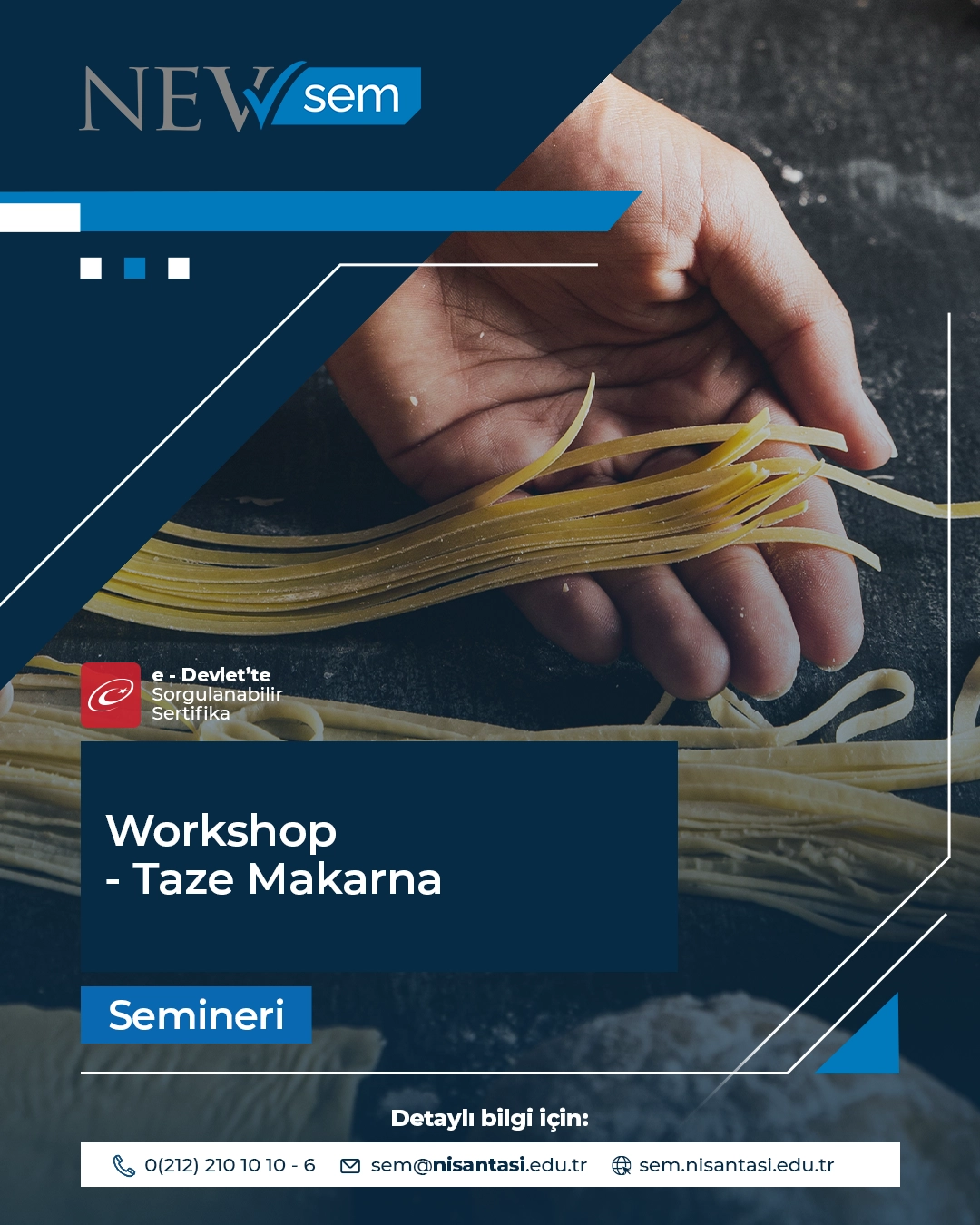 Workshop - Taze Makarna Semineri