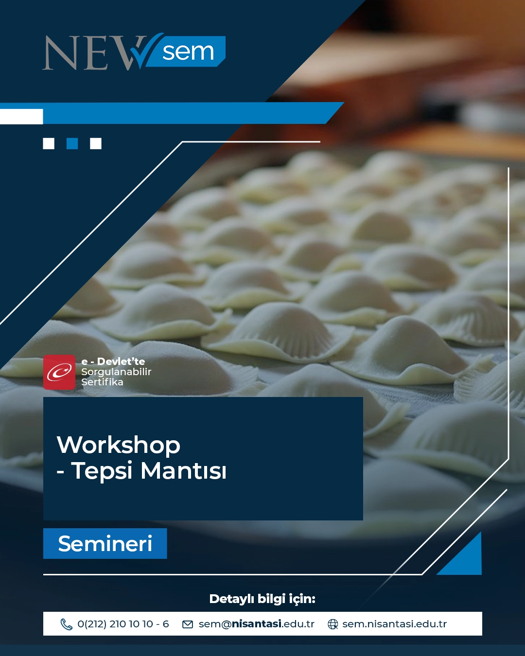 Workshop - Tepsi Mantısı Semineri