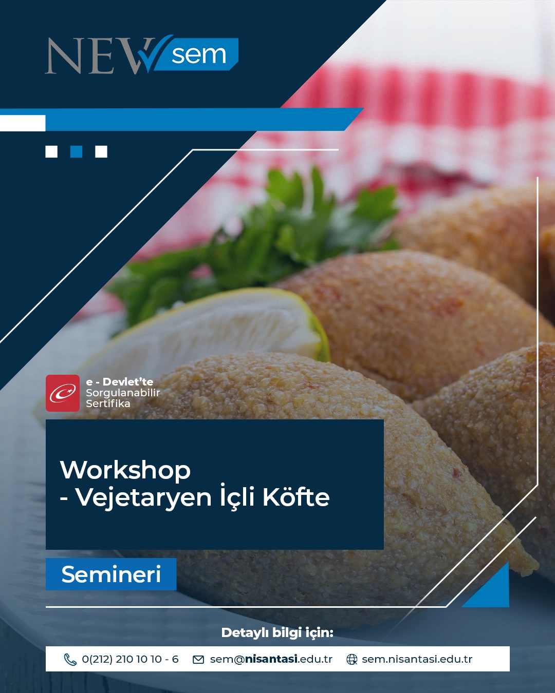Workshop - Vejetaryen İçli Köfte Semineri