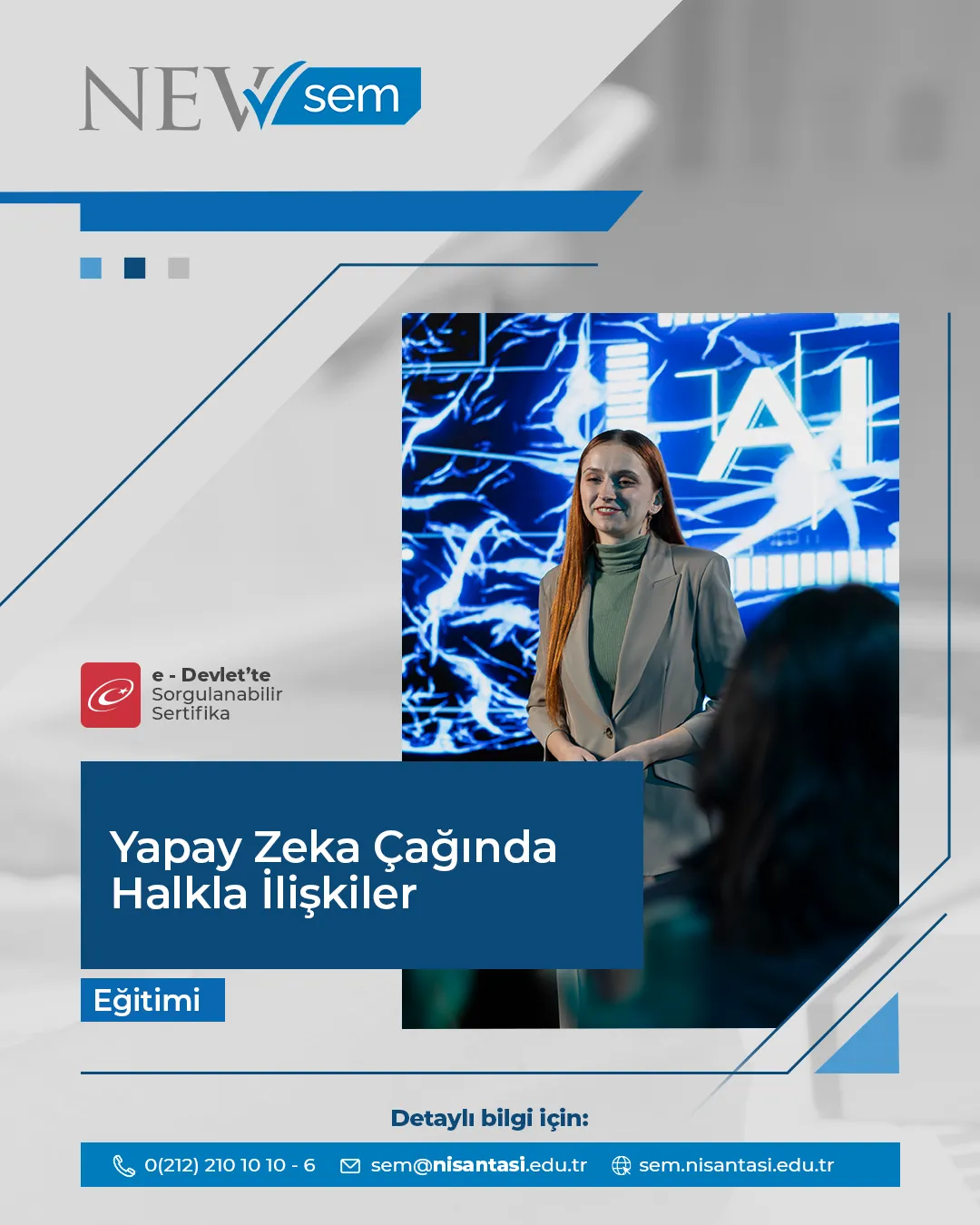 Yapay Zeka Çağında Halkla İlişkiler Sertifika Programı