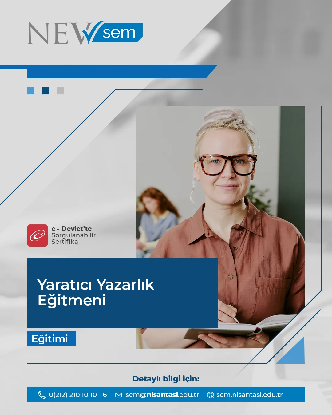 Yaratıcı Yazarlık Eğitmeni Sertifika Programı