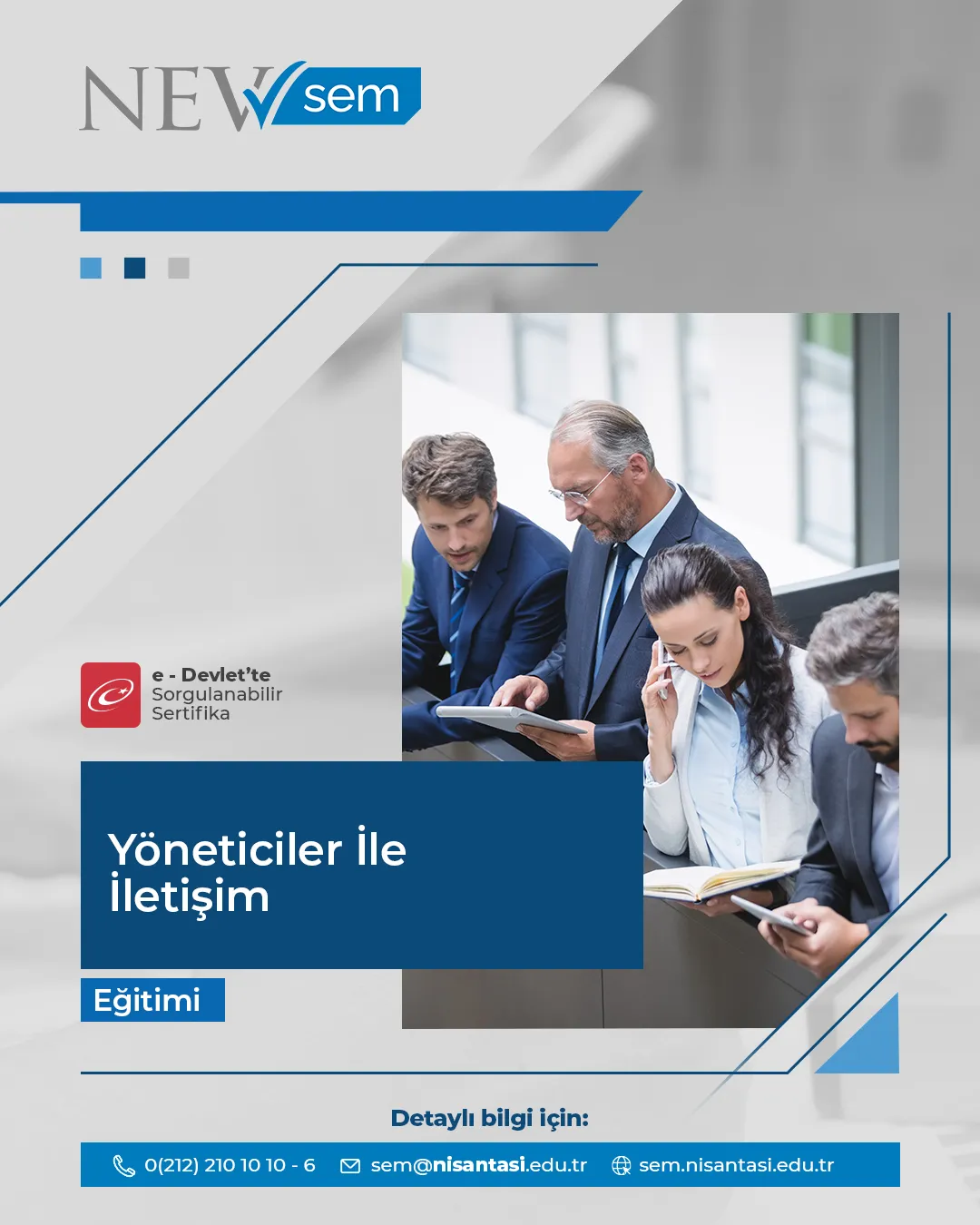 Yöneticiler İle İletişim Sertifika Programı