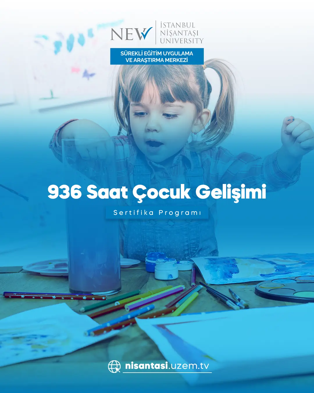 936 Saat Çocuk Gelişimi Sertifika Programı