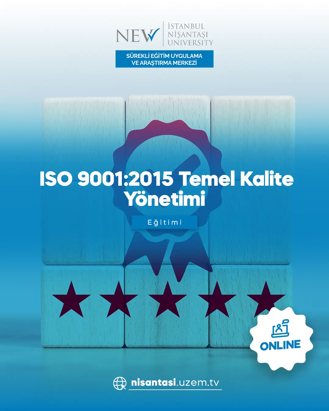 Iso 9001:2015 Temel Kalite Yönetimi Sertifika Programı