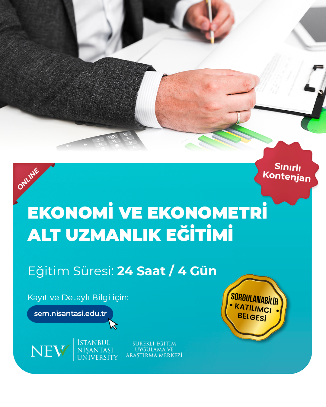 Ekonomi Ve Ekonometri Alt Uzmanlık Eğitimi