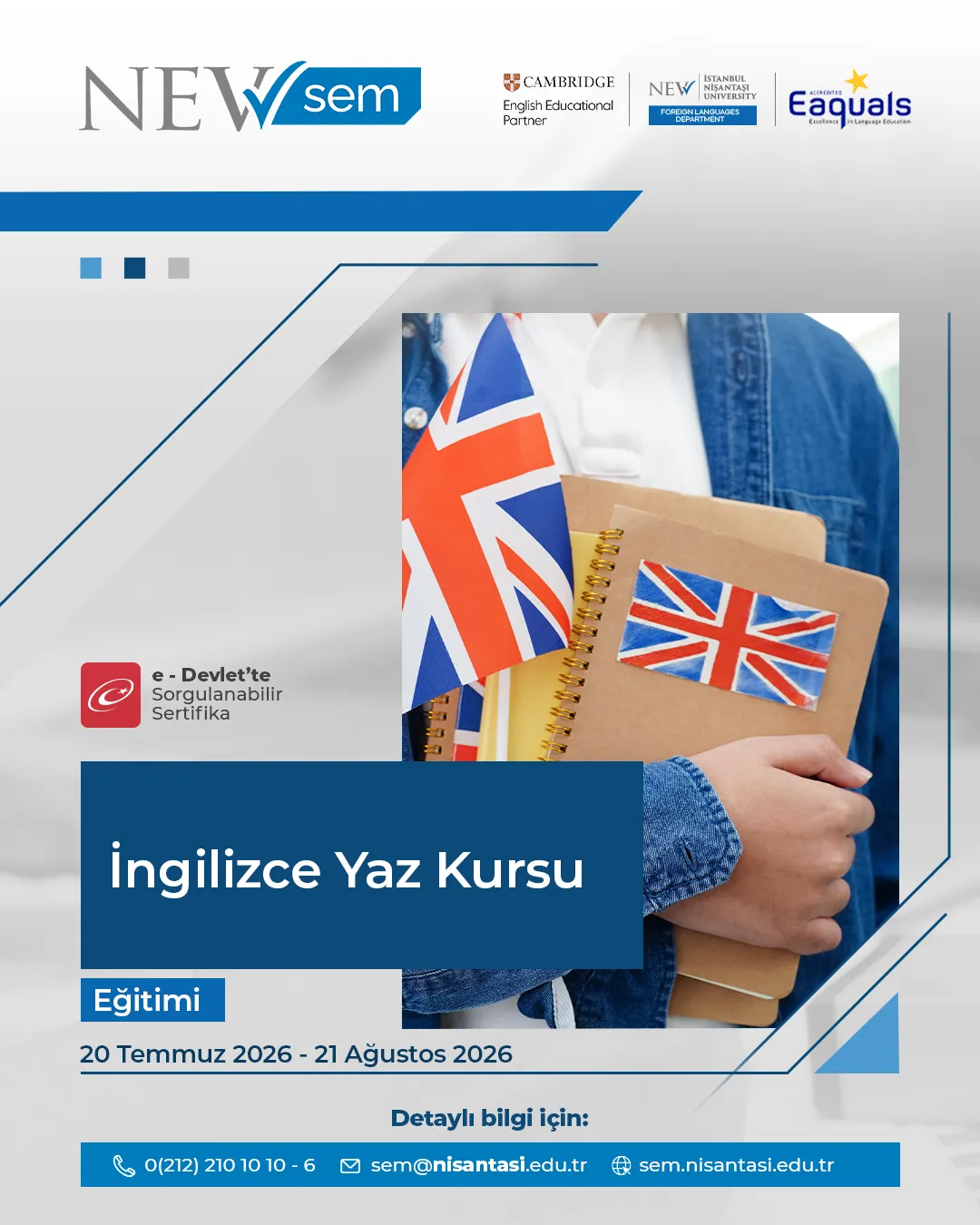 İngilizce Yaz Kursu