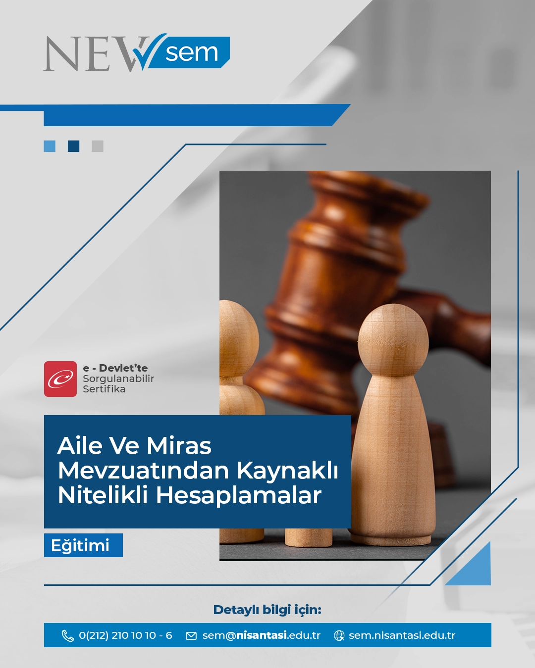 Aile Ve Miras Mevzuatından Kaynaklı Nitelikli Hesaplamalar Eğitimi