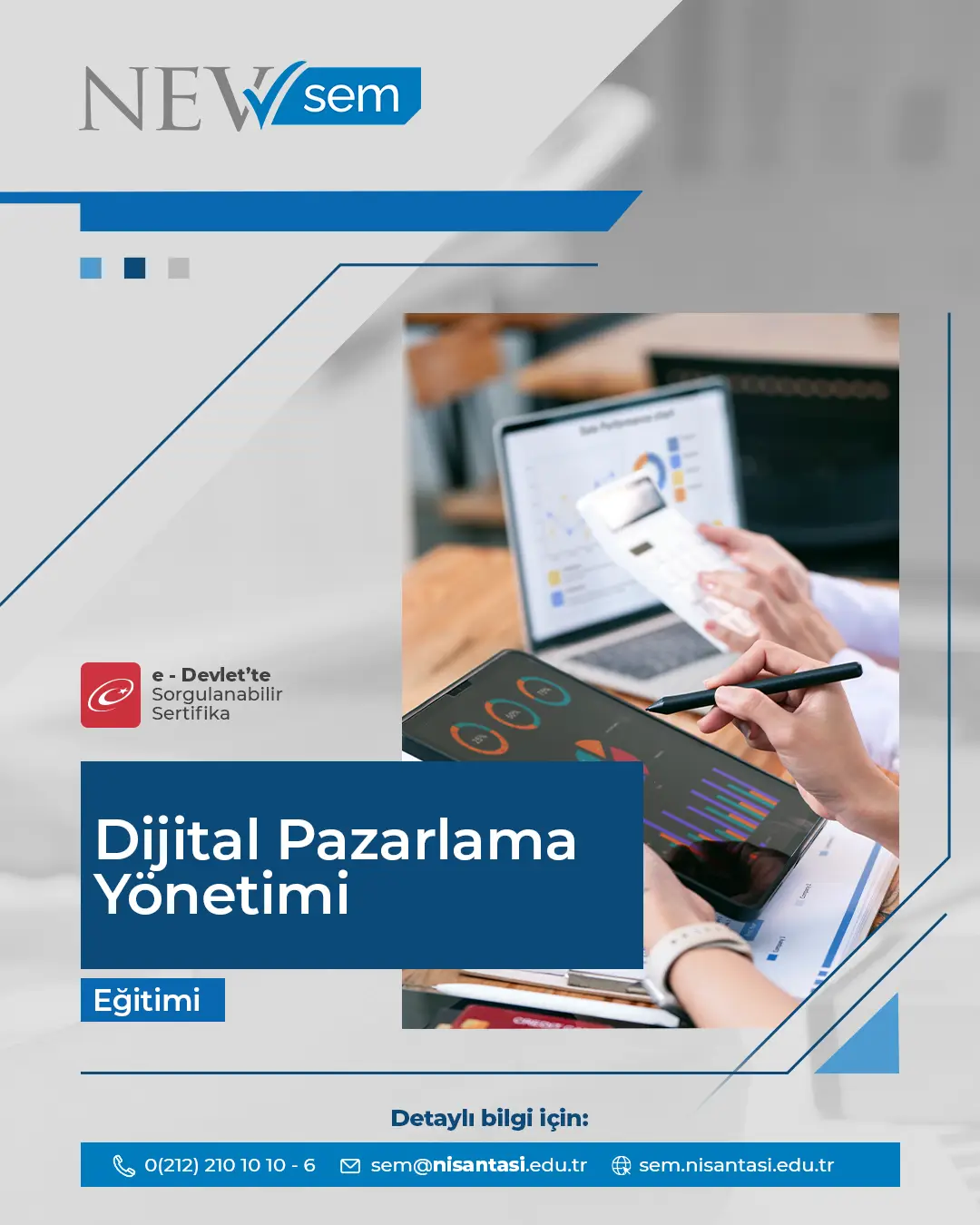 Dijital Pazarlama Yönetimi Sertifika Programı
