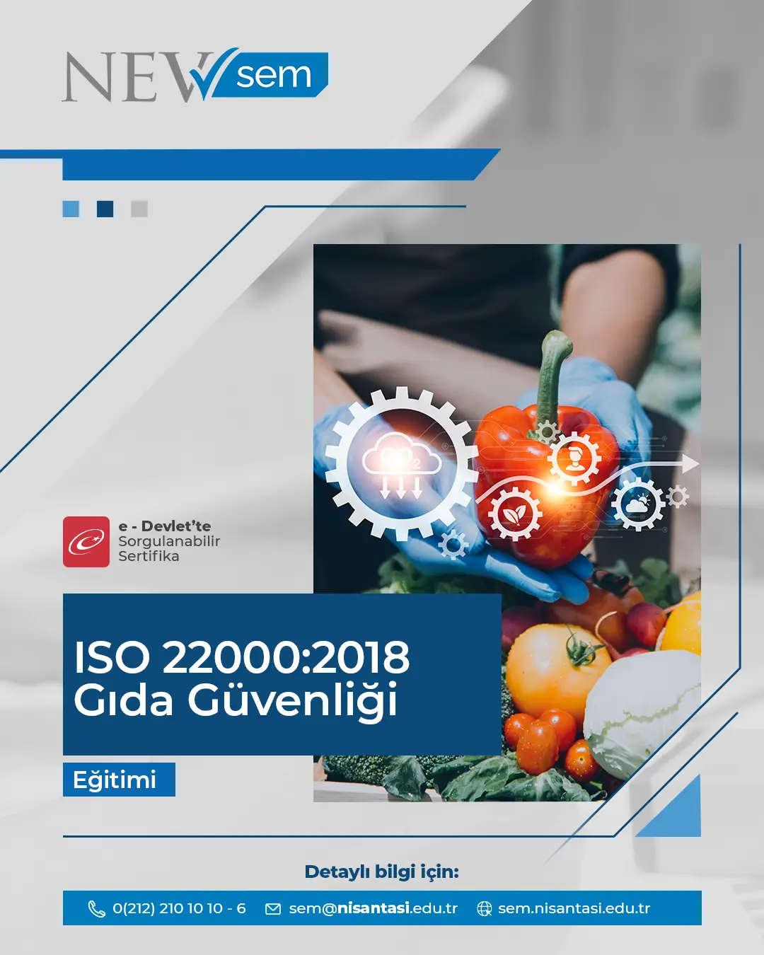 Iso 22000:2018 Gıda Güvenliği Sertifika Programı