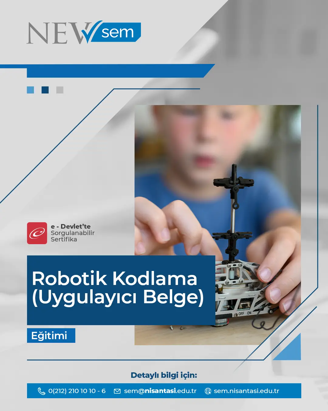Robotik Kodlama Sertifika Programı (Uygulayıcı Belge)