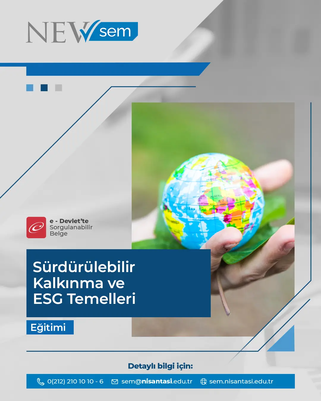 Sürdürülebilir Kalkınma ve ESG Temelleri Sertifika Programı