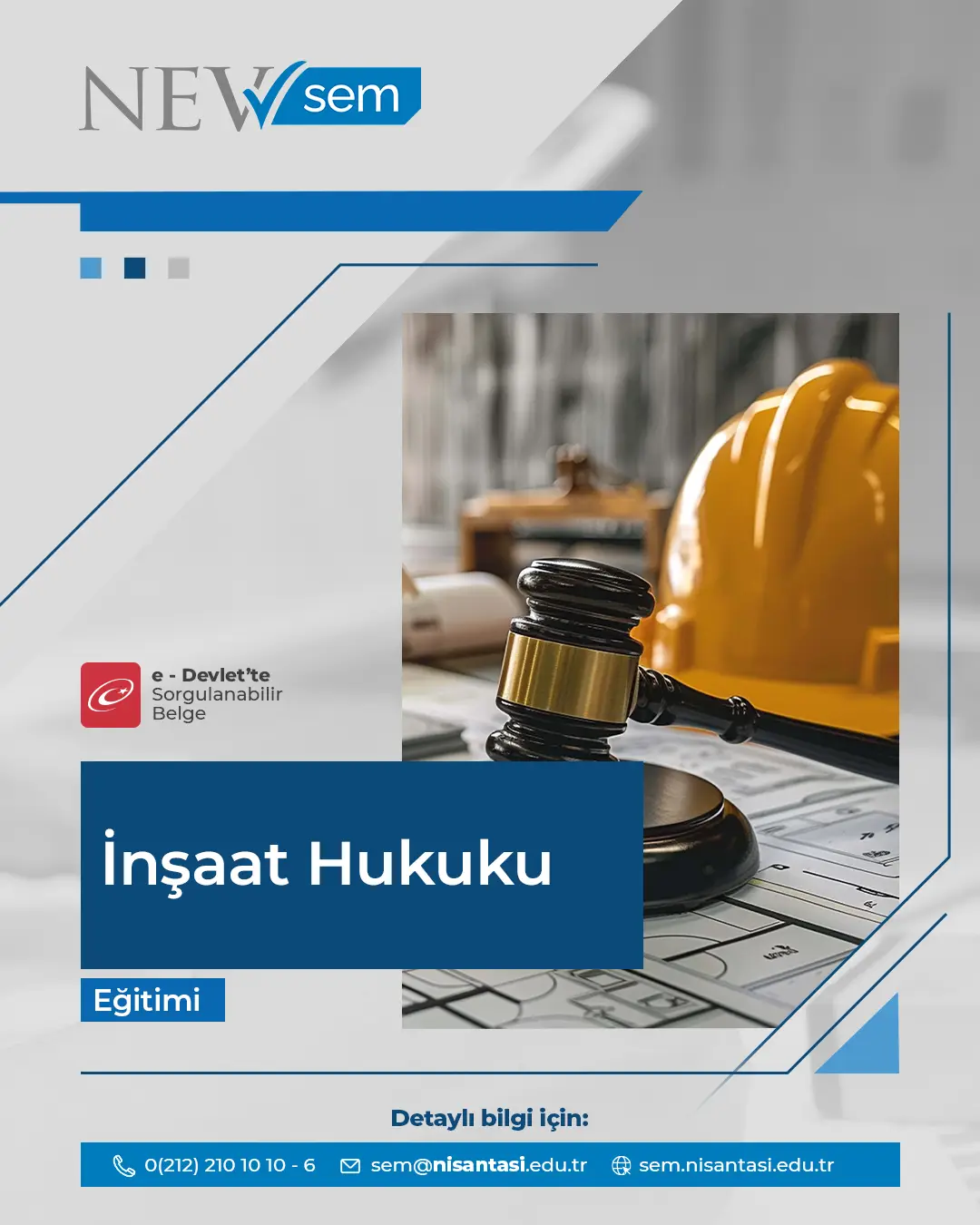 İnşaat Hukuku Sertifika Programı